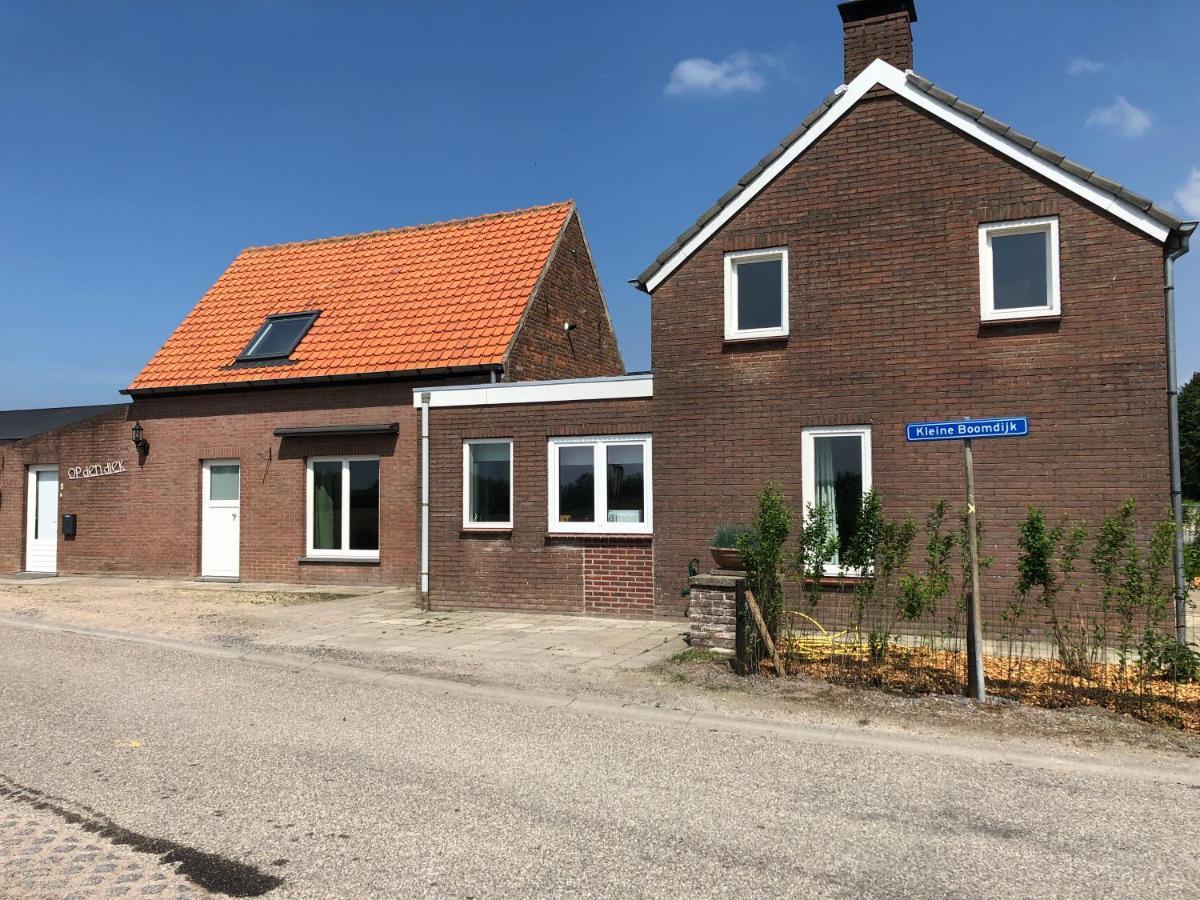 Huisje Op Den Diek Sint Kruis Экстерьер фото